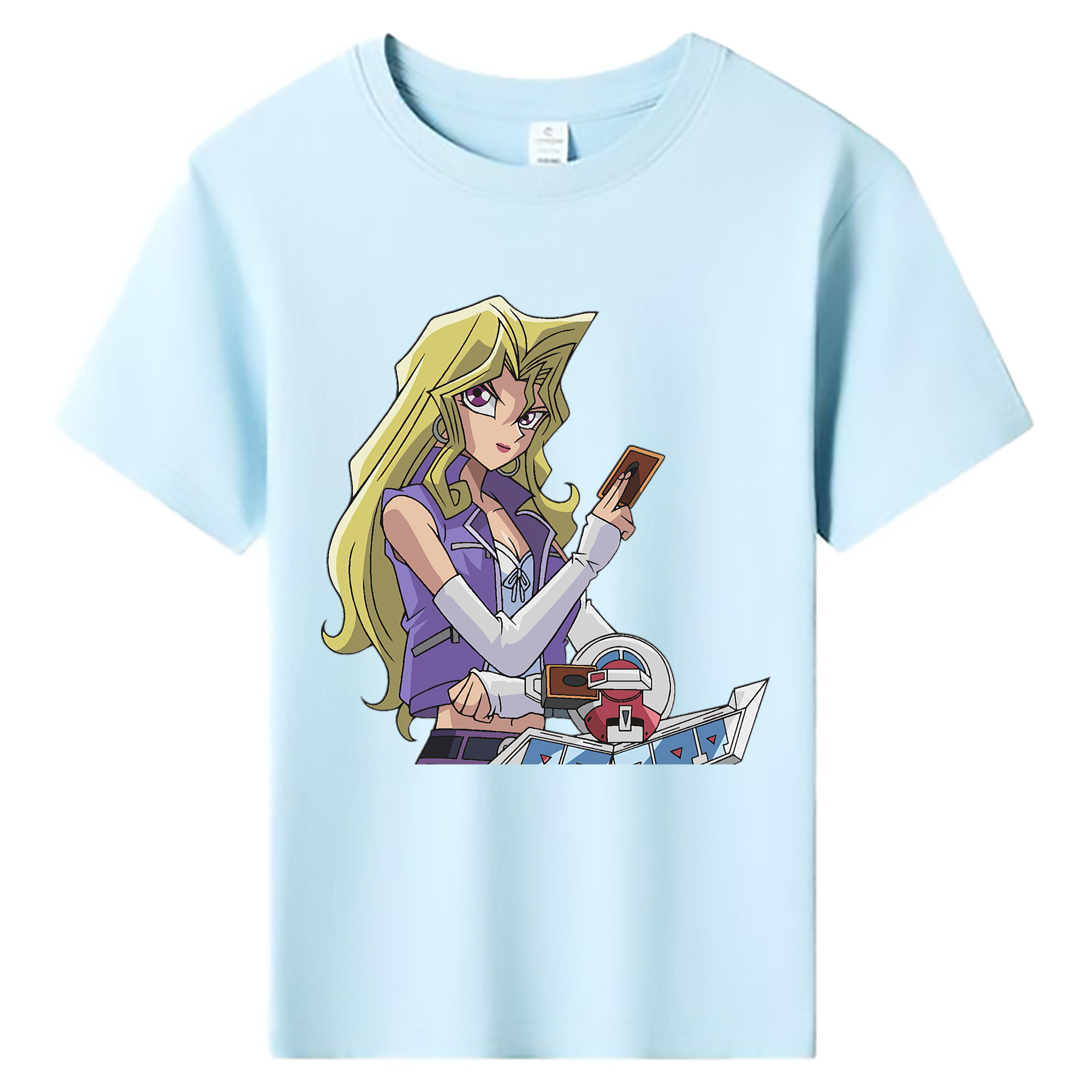 （画像用） 遊☆戯☆王 Yu-Gi-Oh! 綿100％キッズTシャツ（フロントプリント）